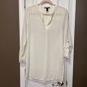 Forever21 sheer tunic with side slits